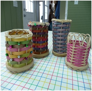 Twining and Twill Basket Weaving Kit